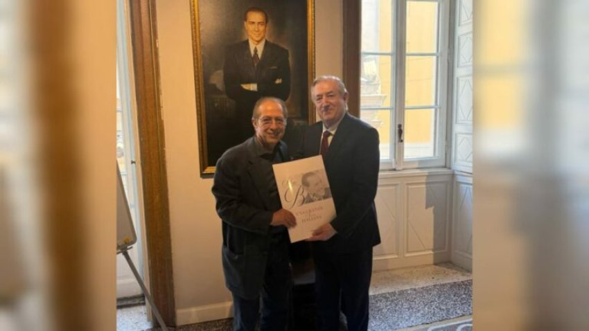 Irfan Hysenbelliu dhe Paolo Berlusconi takohen në Milano  hapin rrugën për bashkëpunim në biznes e media