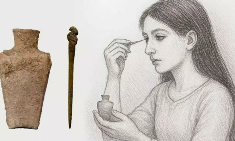 Grimi i zi tre mijë vjet i vjetër zbardh një kapitull unik kozmetike