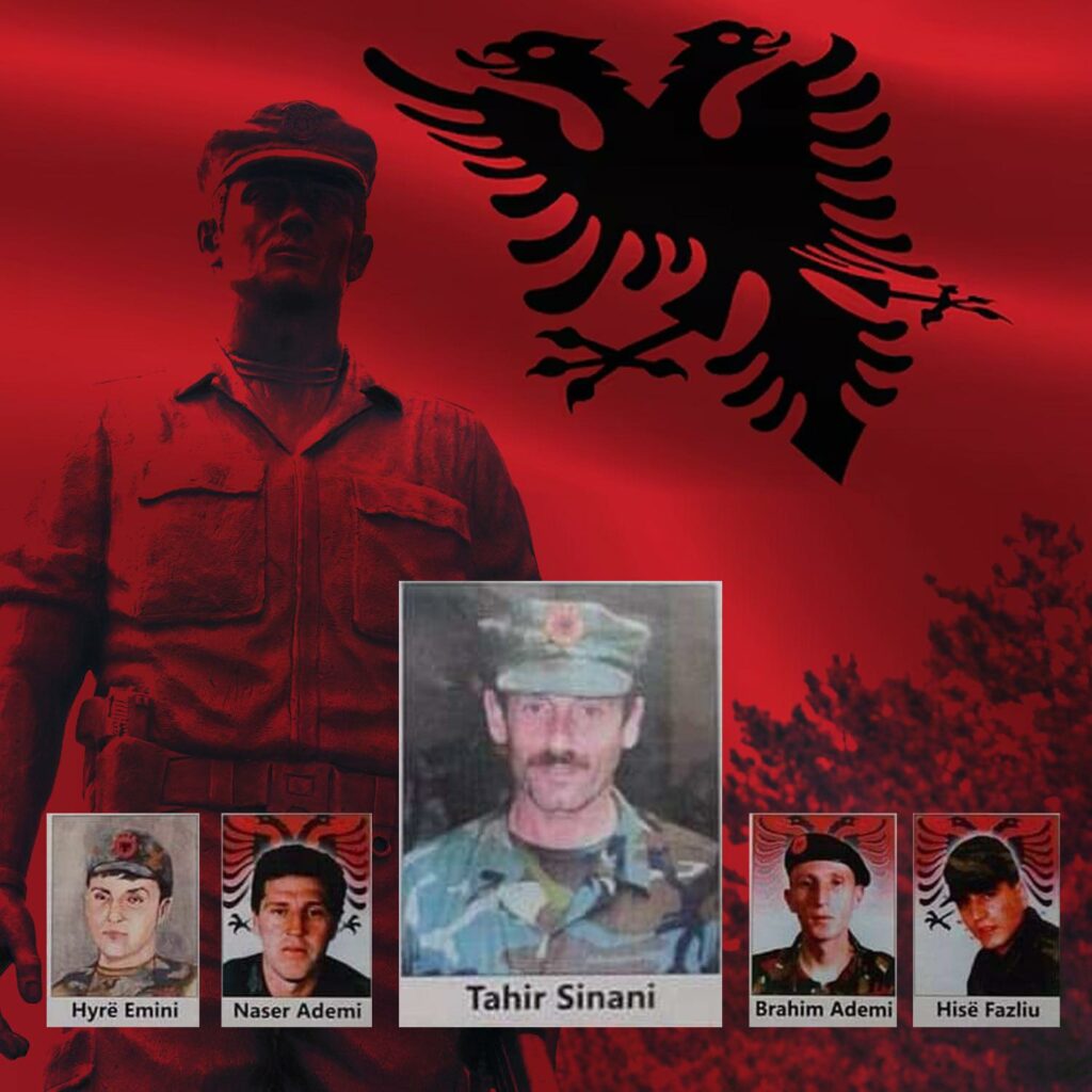 Ali Ahmeti përkujton Tahir Sinanin dhe dëshmorët e rënë në Tanushë   Ata ranë që ne të jetojmë me dinjitet 
