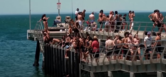 Vala e të nxehtit përfshin shtetet jugore të Australisë  temperaturat mbi 40 gradë Celsius