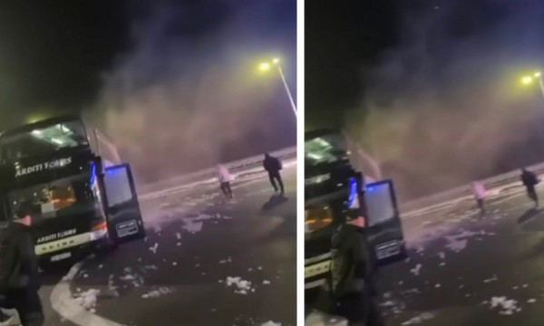 Digjet në Kroaci autobusi që po shkonte nga Kosova në Zvicër