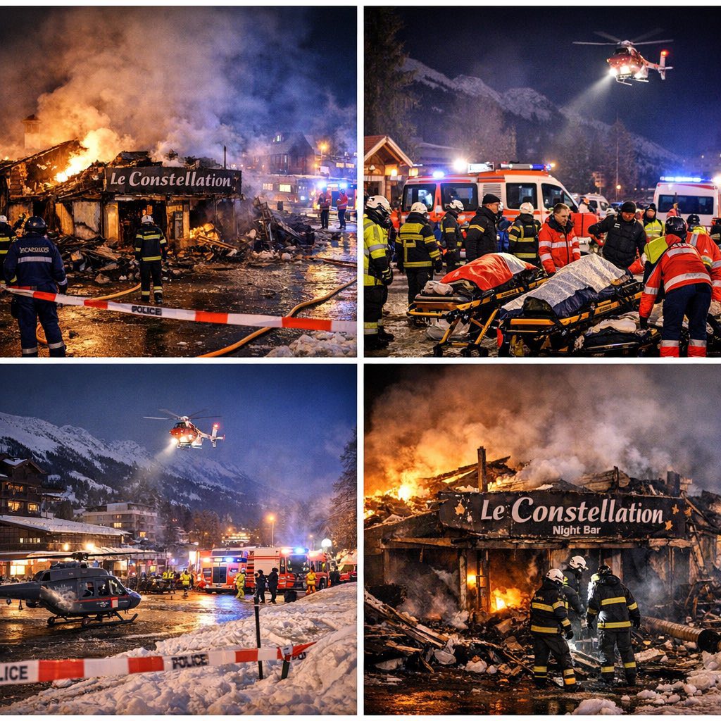 Autoritetet zvicerane vazhdojnë identifikimin e viktimave dhe të plagosurve në tragjedinë në Krans Montana