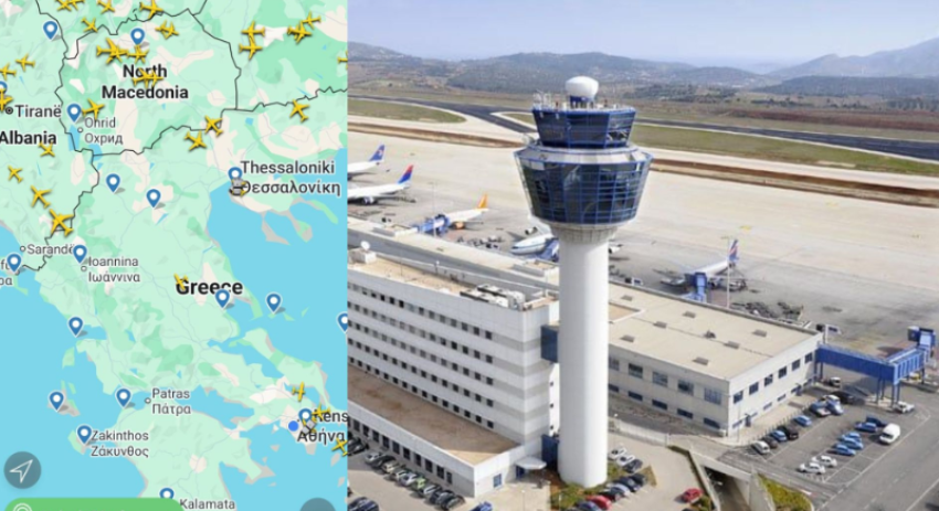 Kaos në Greqi  mbyllet hapësira ajrore greke pas një defekti në sistemet e navigimit të avionëve