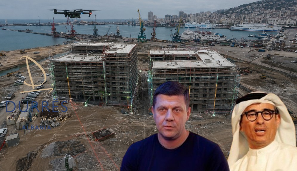 Fundoset Marina e Durrësit  Pallatet zhyten 74 cm