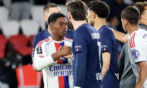 Hakimi u irritua nga një veprim i Endrickut  në humbjen ndaj Lyonit