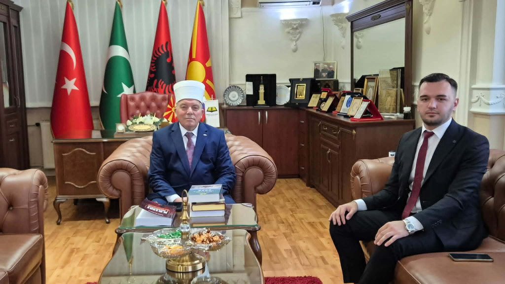 Reisul Ulema i BFI së priti në takim kriminologun e njohur Rijad Bejtulla  Diskutohet mbi krimin dhe ndikimin e fesë në shoqëri