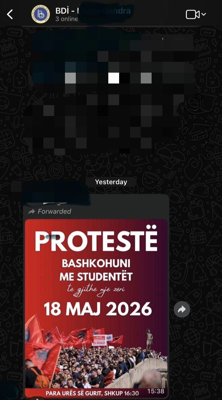 BDI fshihet pas protestës së studentëve- zbulohen prapaskenat