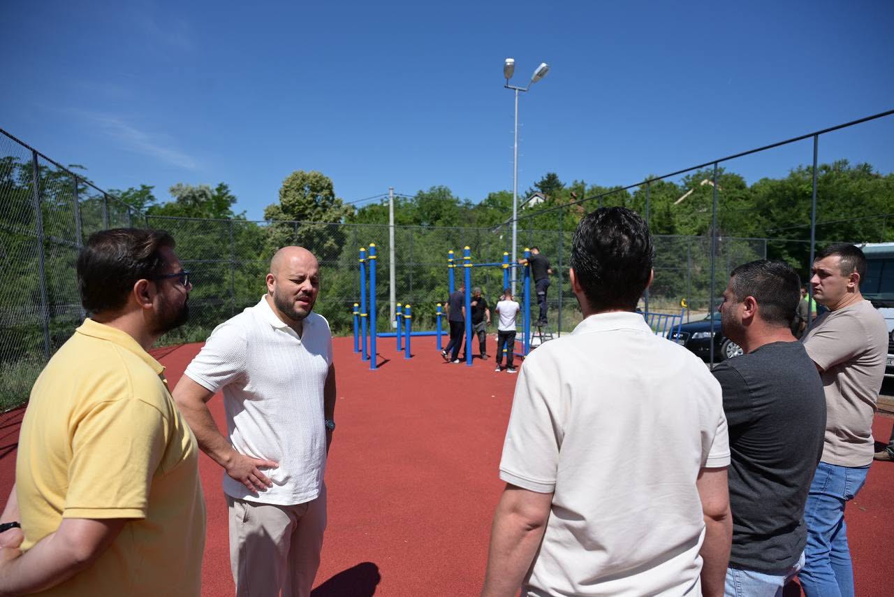 Kostovski  Në fazën përfundimtare ndërtimi i qendrës së re sportive rekreative në Radishan të Epërm