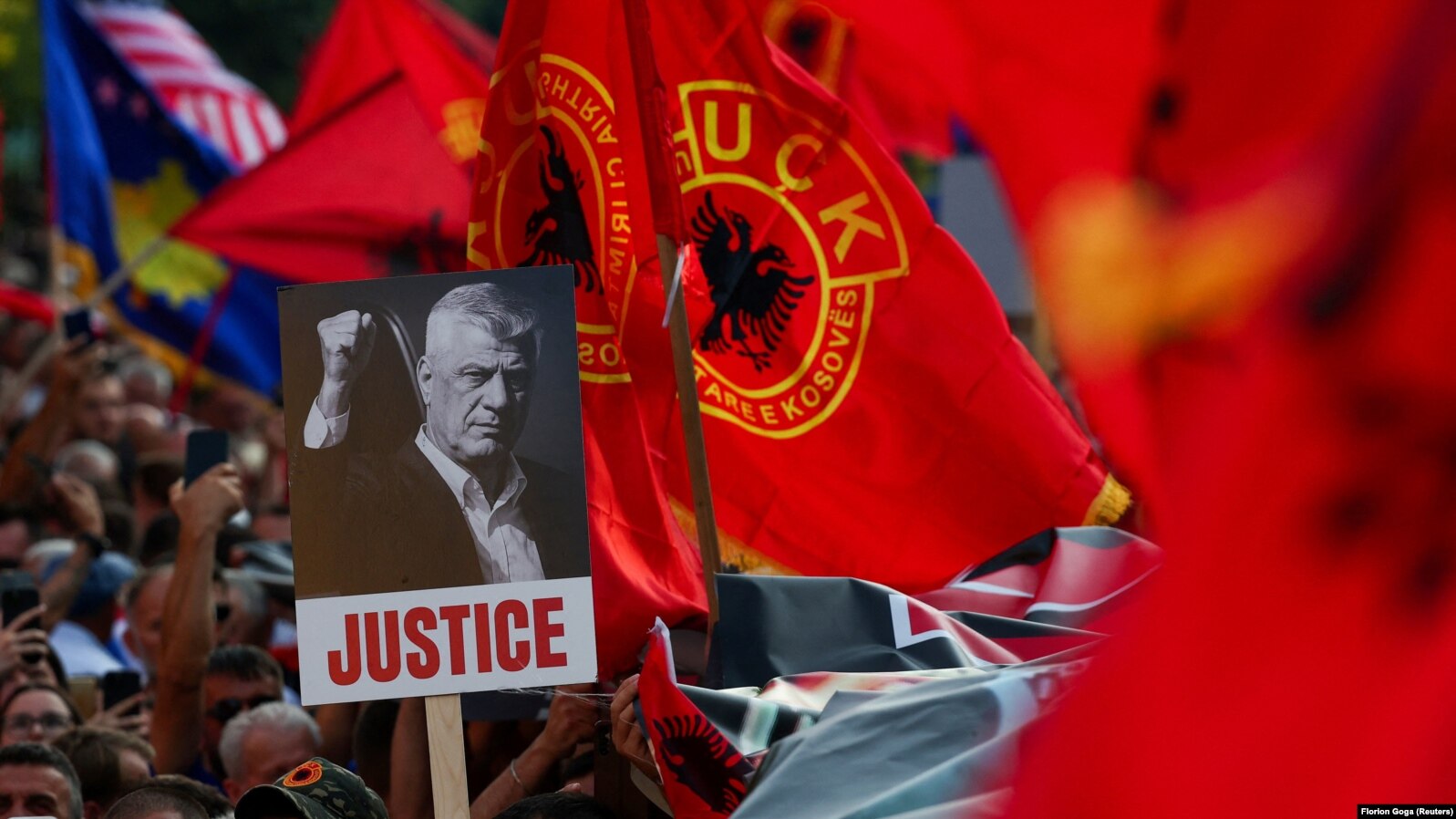  Mos përdorni simbolet e UÇK në protestë   Veteranët e luftës  Nuk kemi dhënë asnjë autorizim
