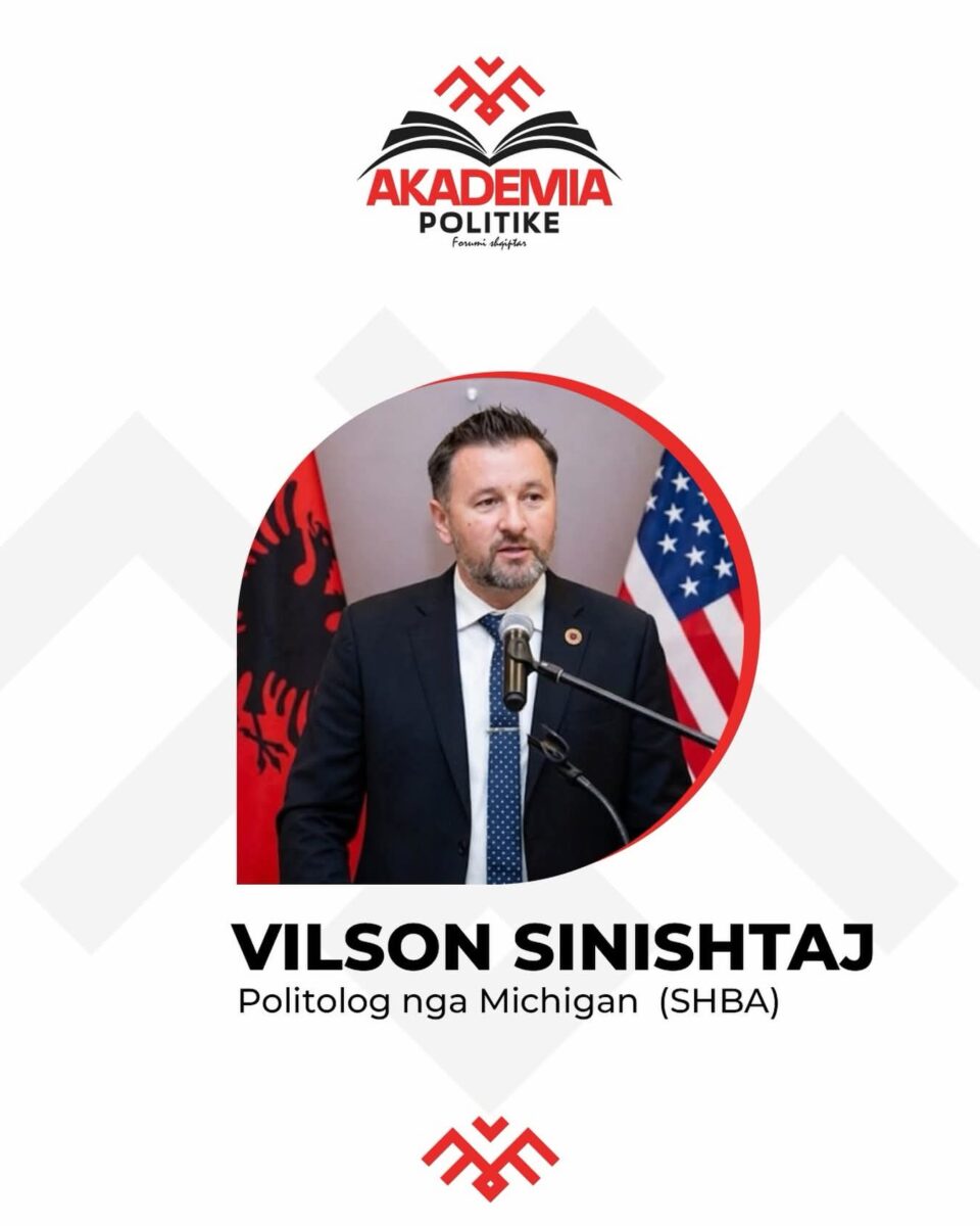 Vilson Sinishtaj ligjëron në Akademinë Politike të Forumit Shqiptar me temën  Konformizmi apo nacionalizmi që ndërton  