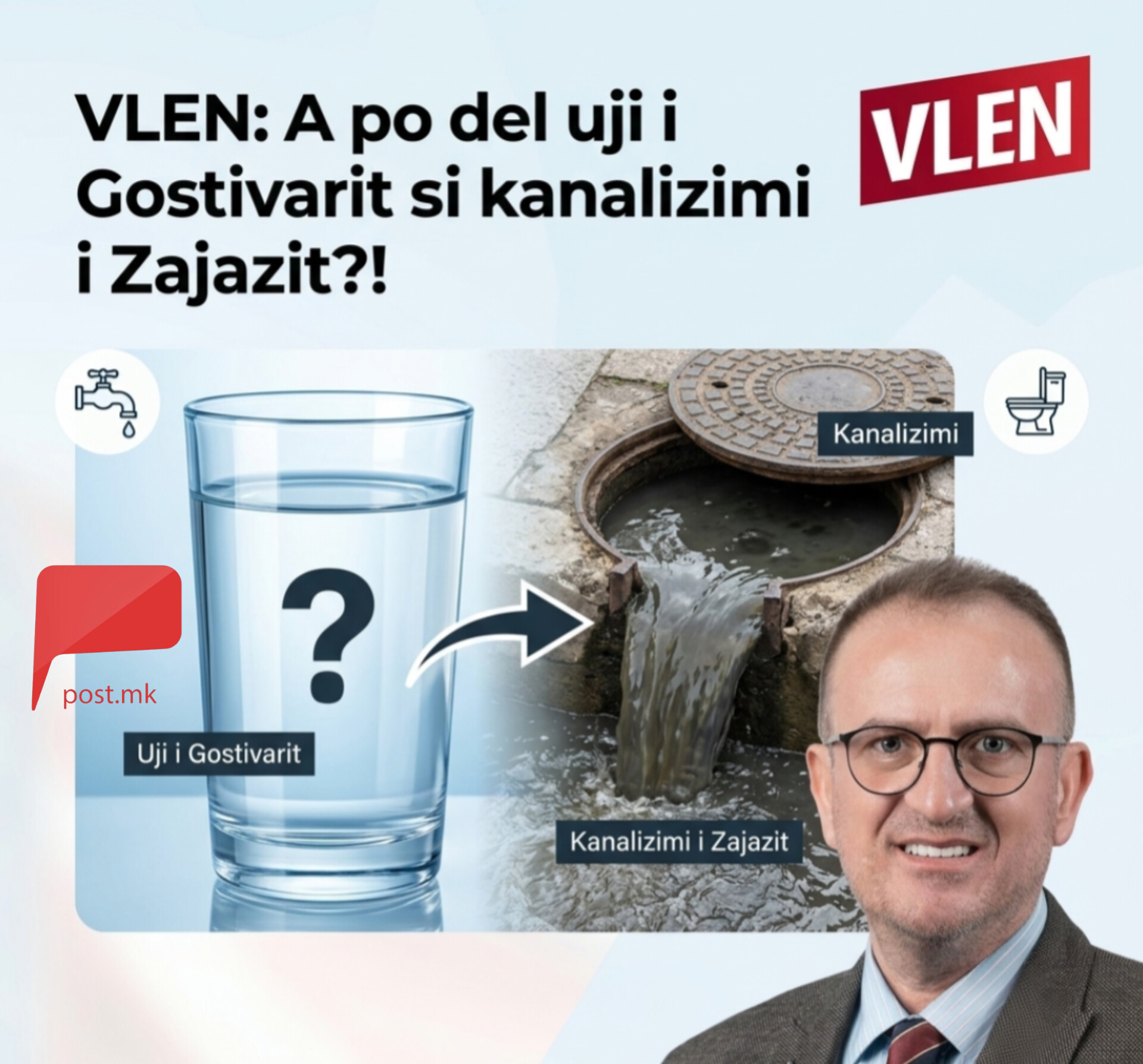 VLEN  A po del uji i Gostivarit si kanalizimi i Zajazit  