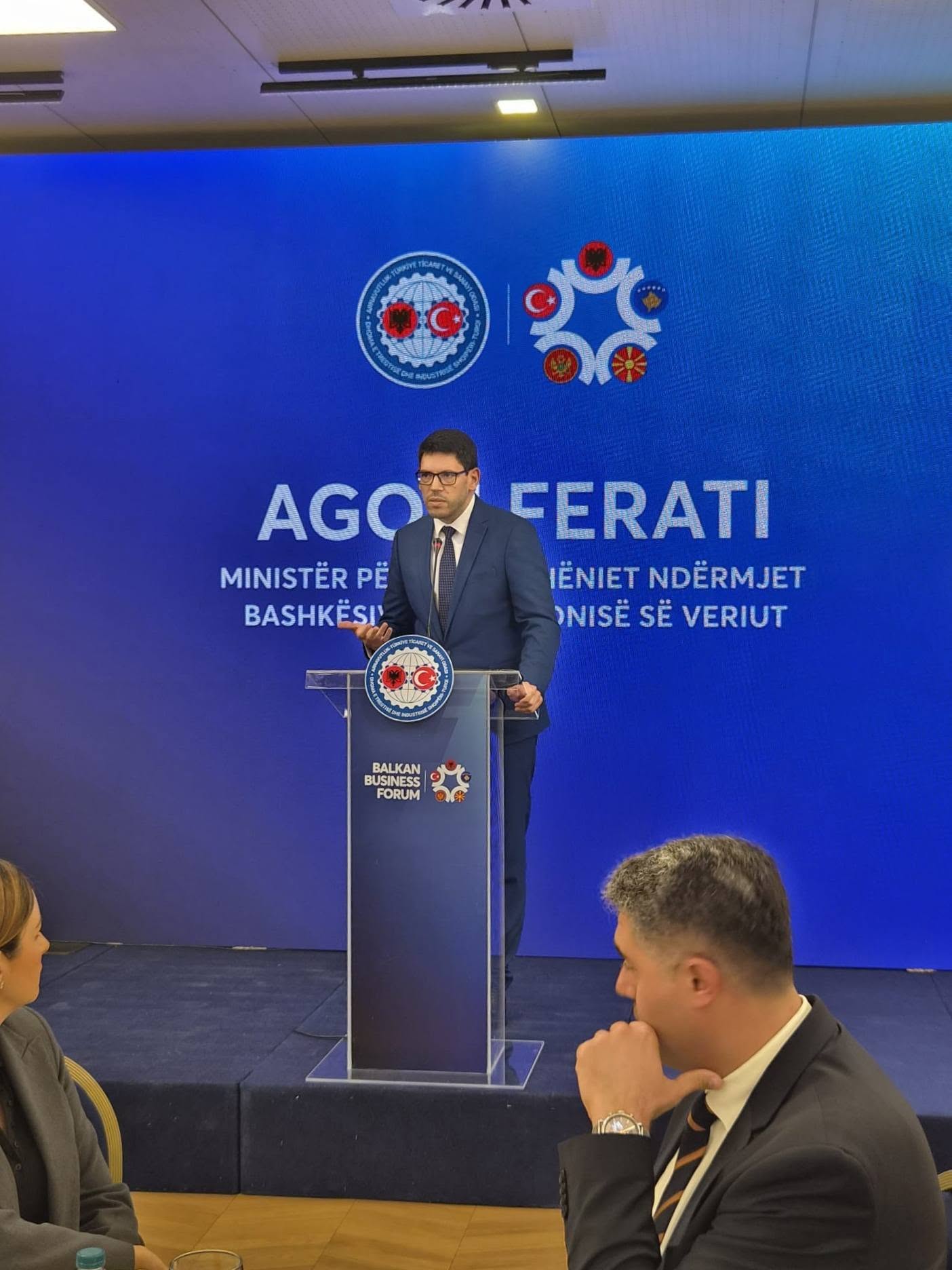 Agon Ferati nga Tirana  Bashkëpunimi ekonomik i kthen dallimet e Ballkanit në mundësi të përbashkëta zhvillimi